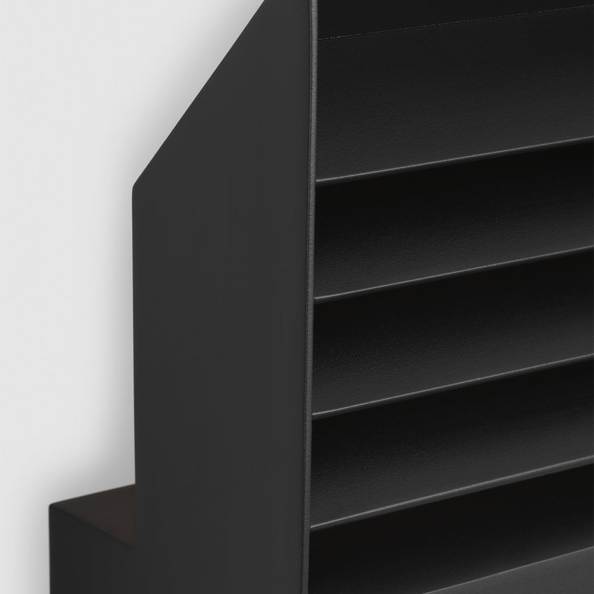 Lamel 11In Black LED Outdoor Wall Light Kelly Wearstler by Visual & Comfort & Co