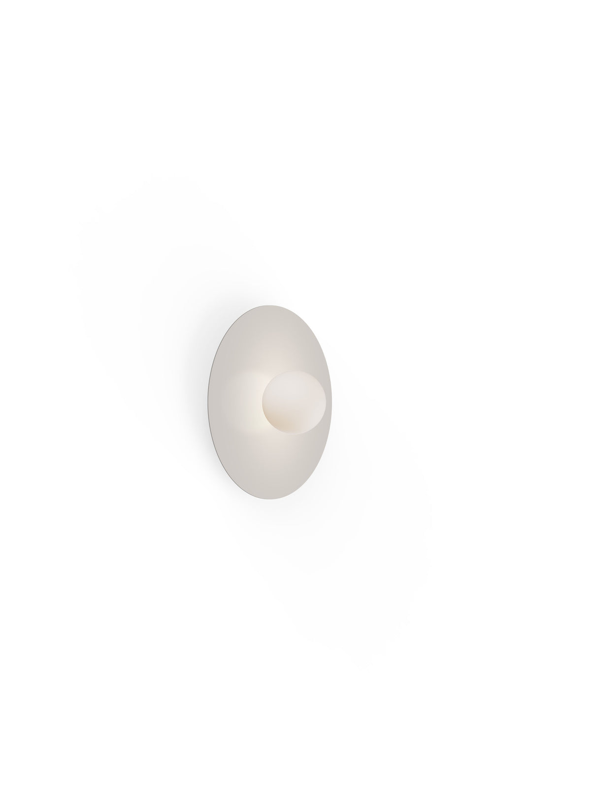 Pablo Bola Disc Colors LED Flush Mount in 12", Sand