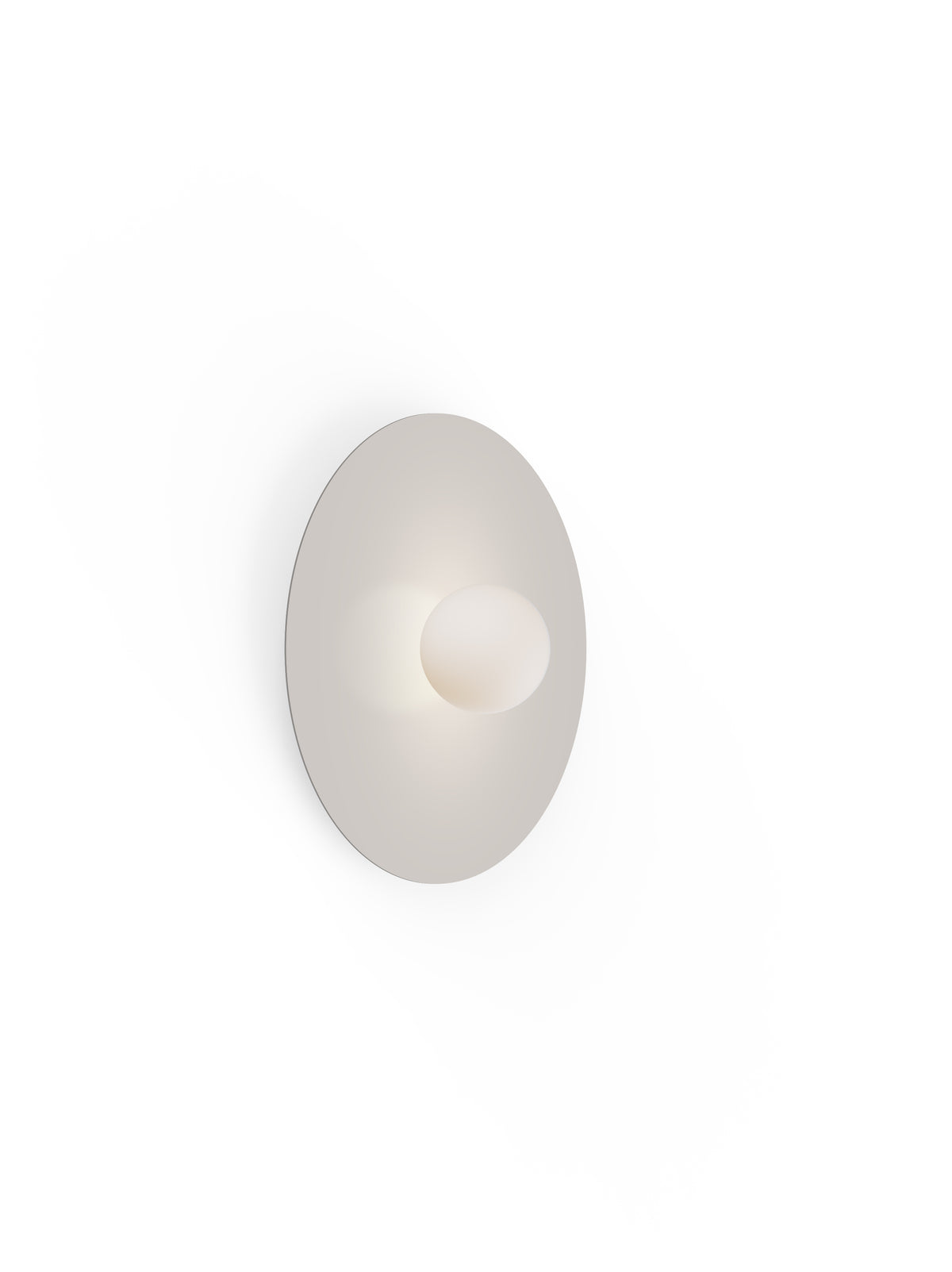 Pablo Bola Disc Colors LED Flush Mount in 18", Sand