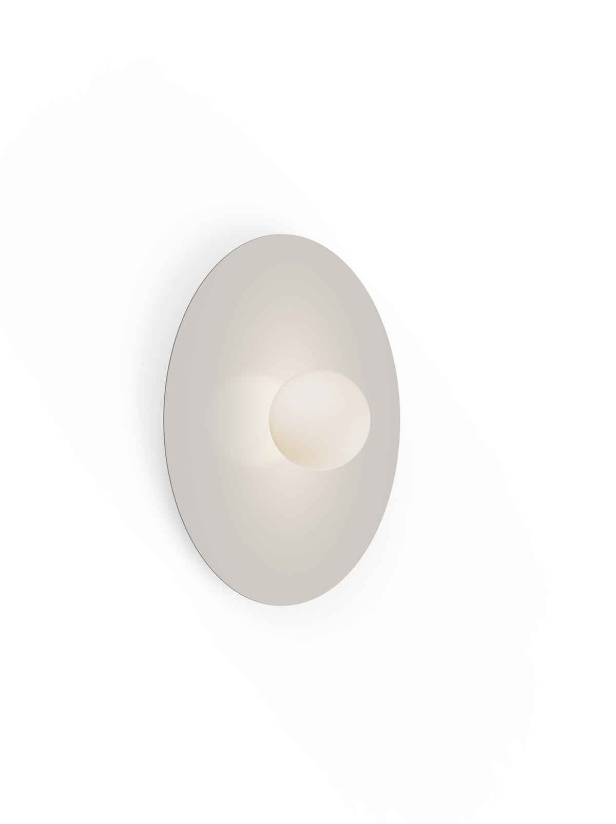 Pablo Bola Disc Colors LED Flush Mount in 22", Sand