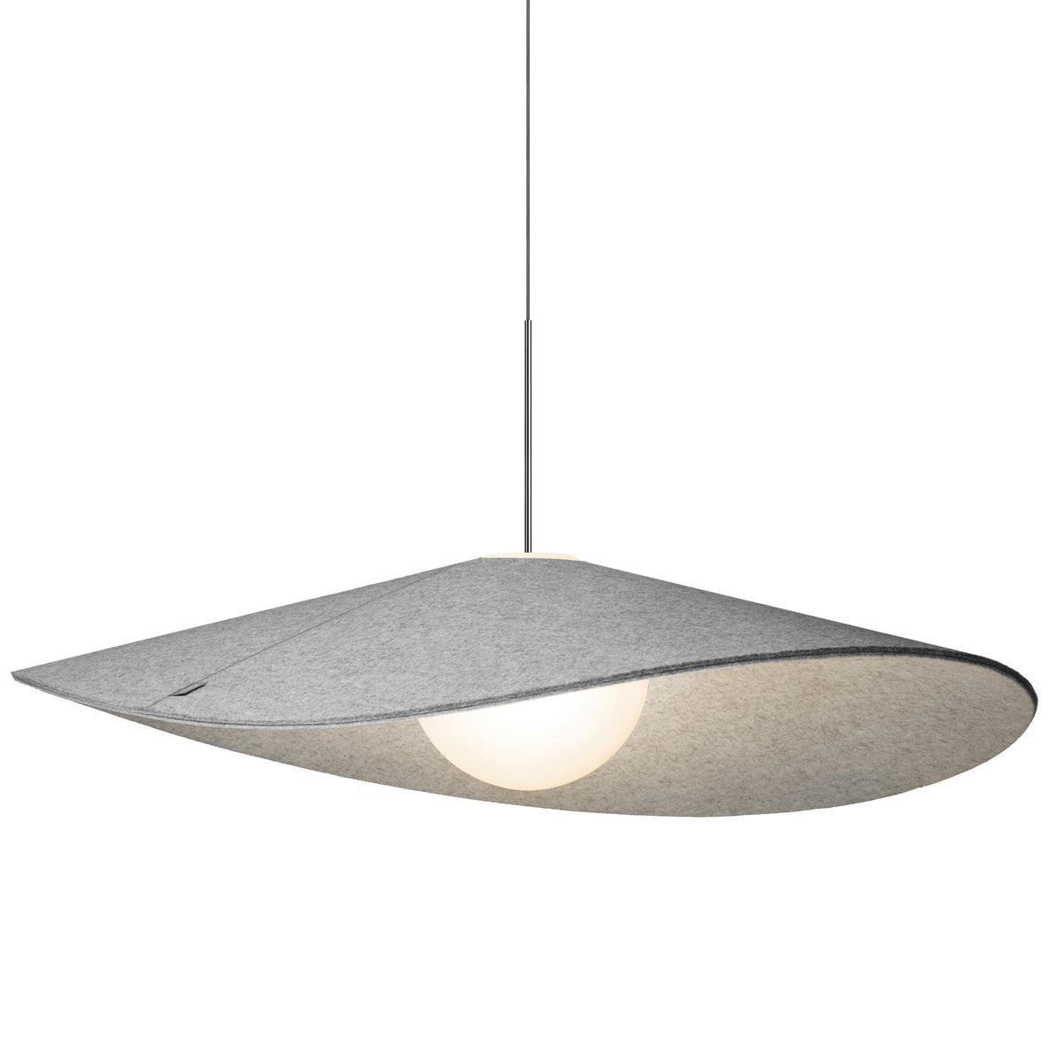 Pablo Bola Felt LED Pendant in 52"