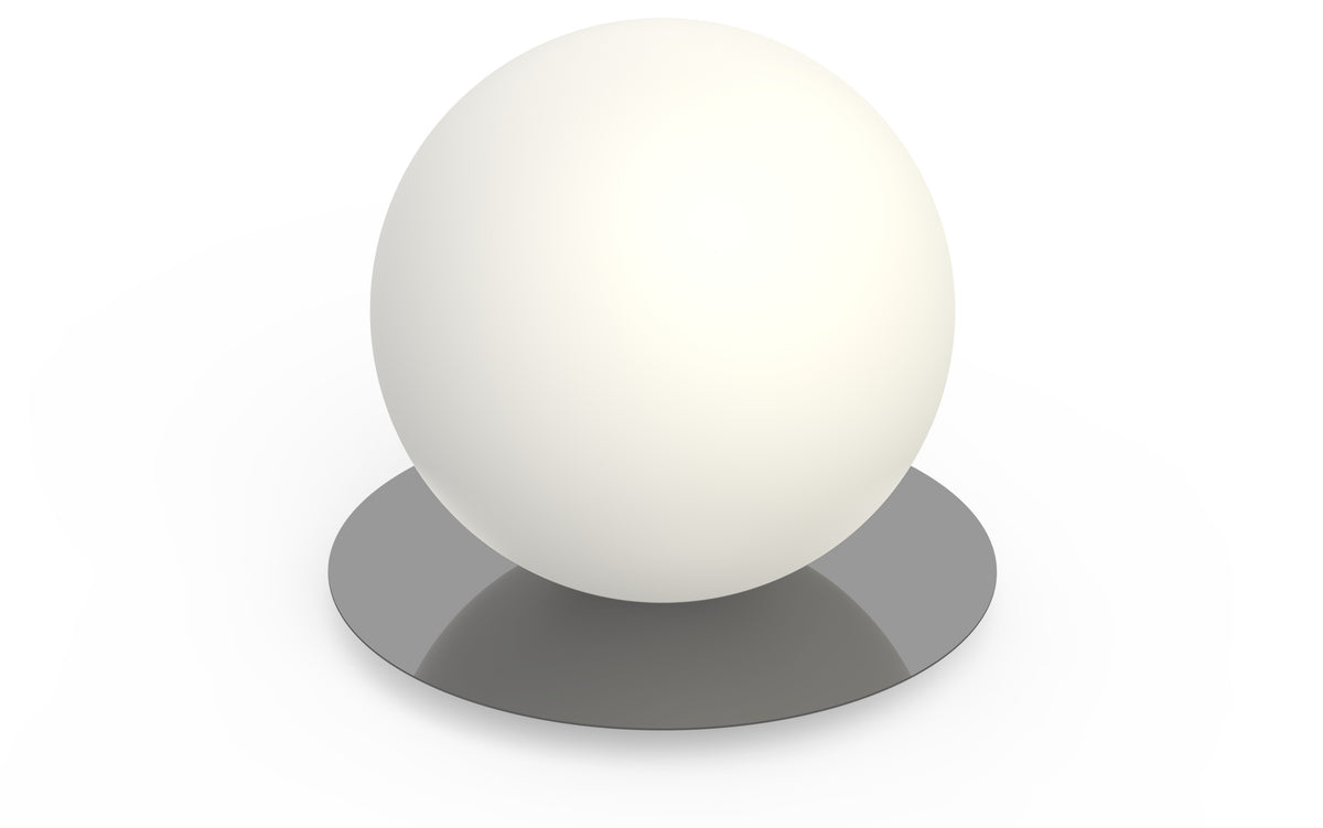 Pablo Bola Sphere LED Table Lamp in 12-inch, Gunmetal