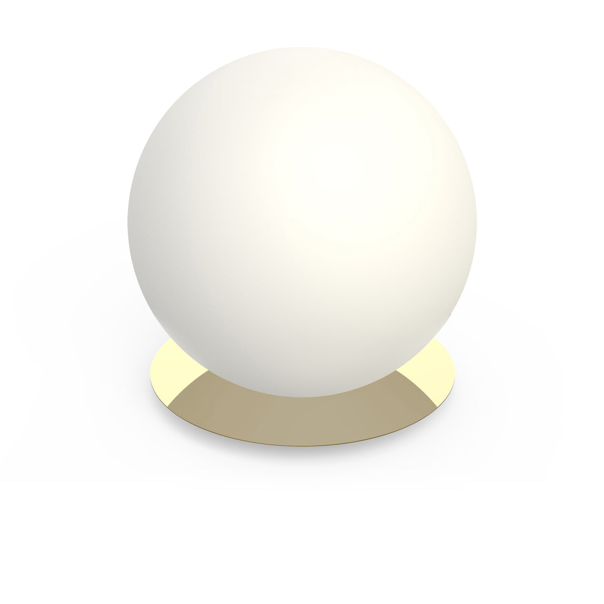Pablo Bola Sphere LED Table Lamp in 16-inch, Brass