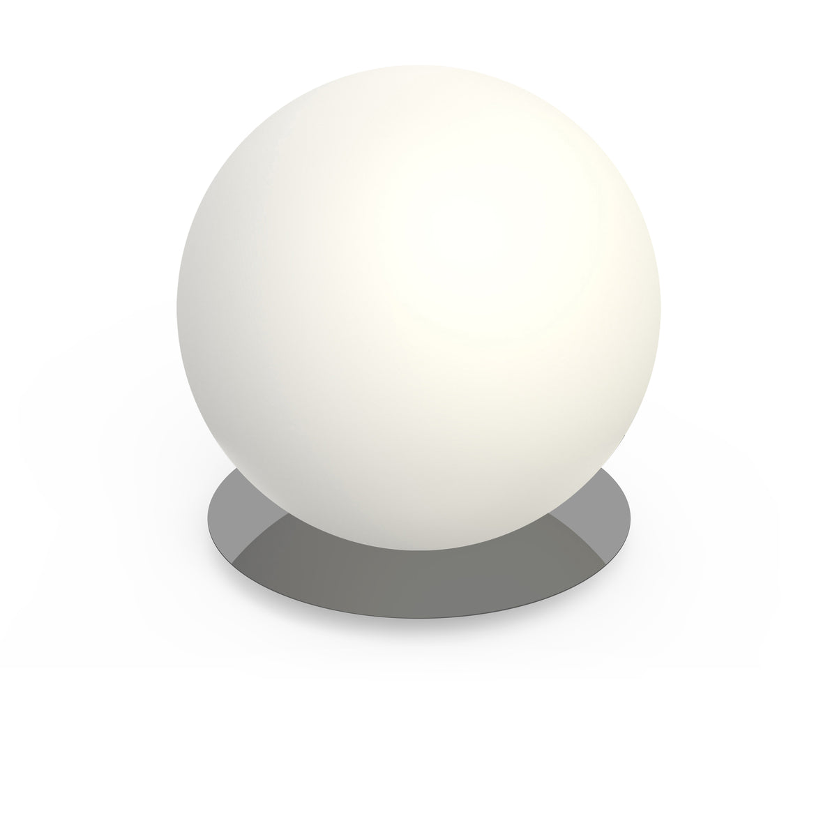 Pablo Bola Sphere LED Table Lamp in 16-inch, Gunmetal