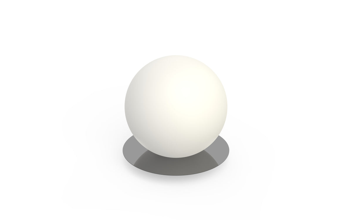 Pablo Bola Sphere LED Table Lamp in 8-inch, Gunmetal