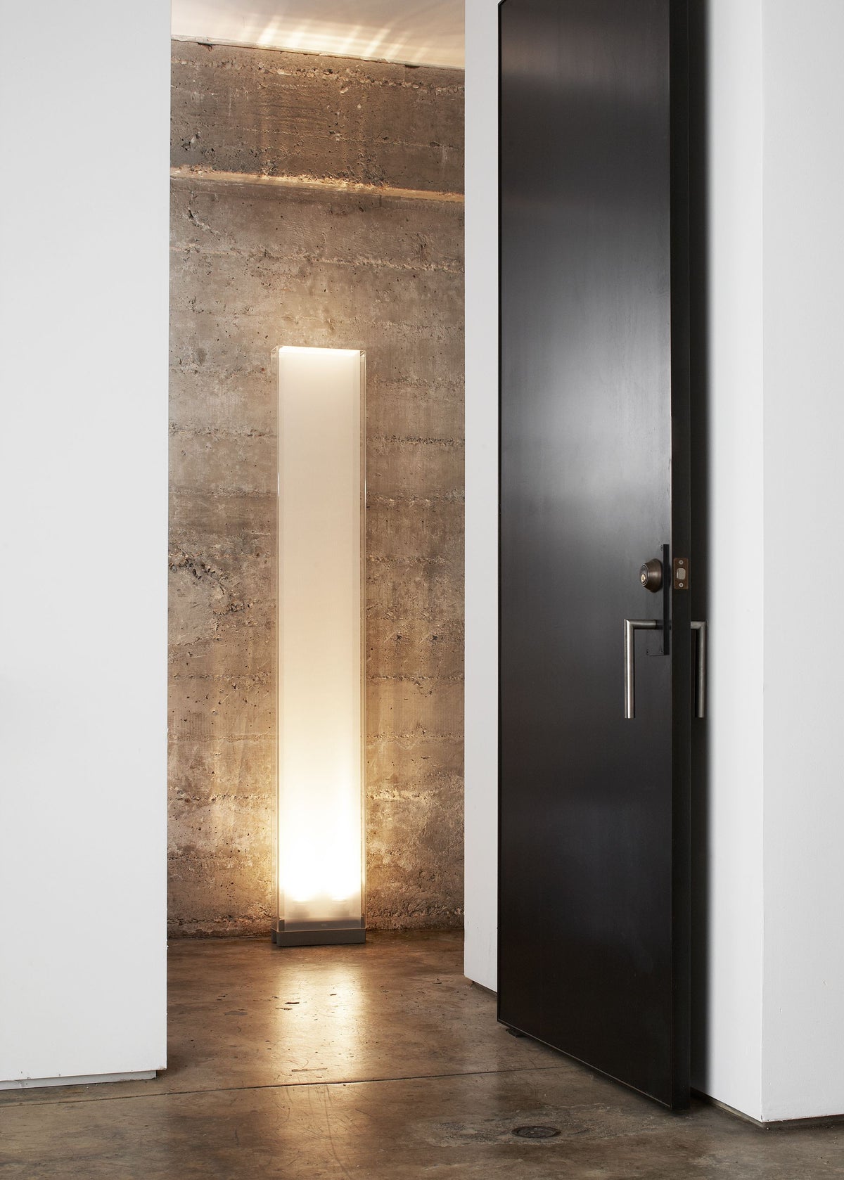 Pablo Cortina Floor Lamp styled in a room