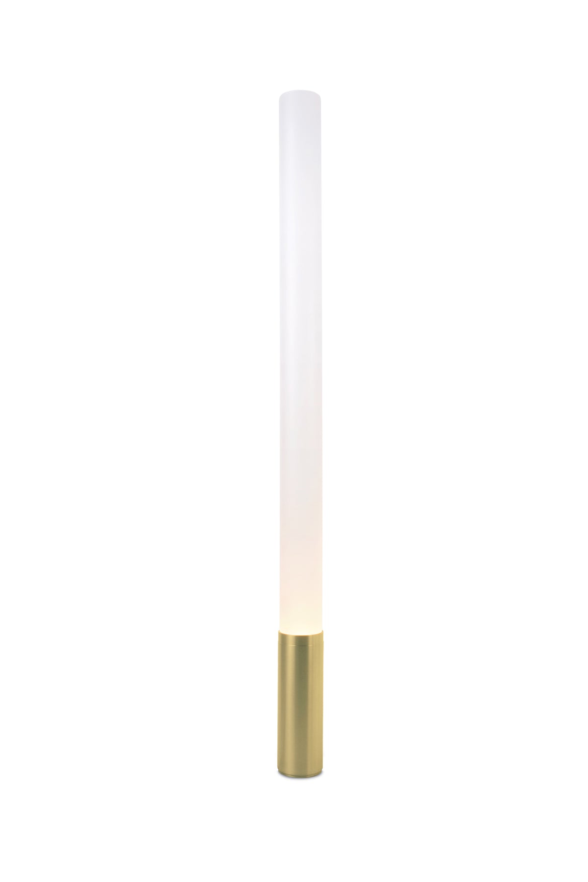 Pablo Elise Floor Lamp in 80" H, Brass