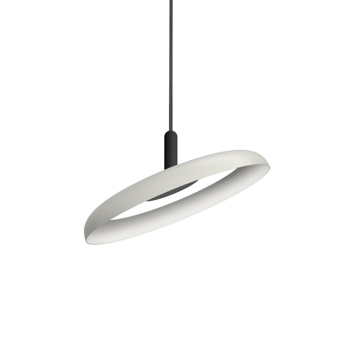 Pablo Nivél Adjustable LED Pendant Light in 15" Graphite with White