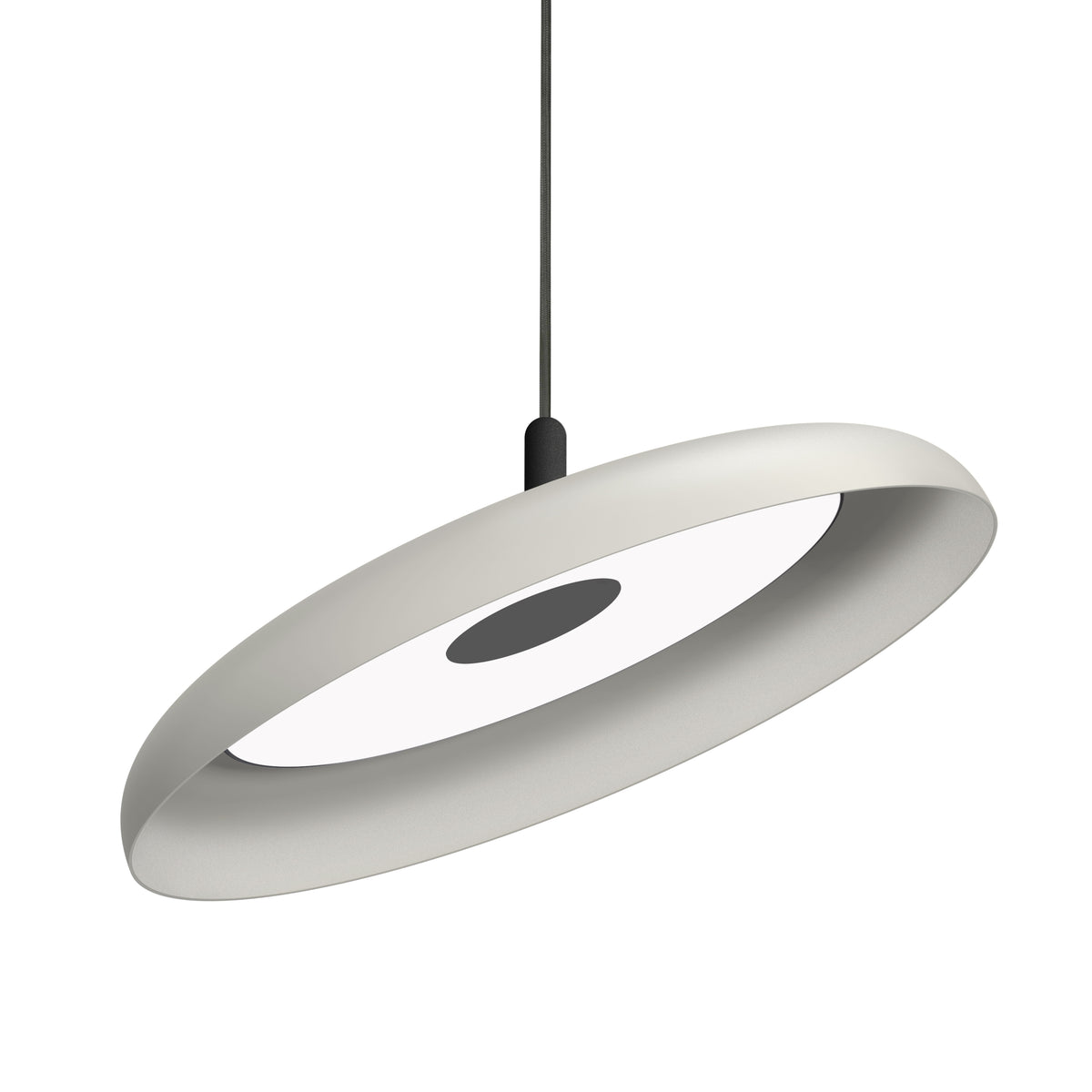 Pablo Nivél Adjustable LED Pendant Light in 22" Graphite with White