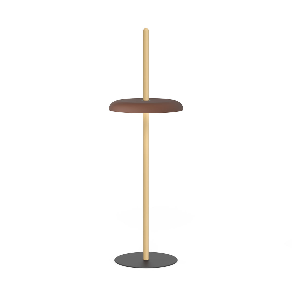 Pablo Nivél Cordless LED Floor Lamp in Oak, Espresso