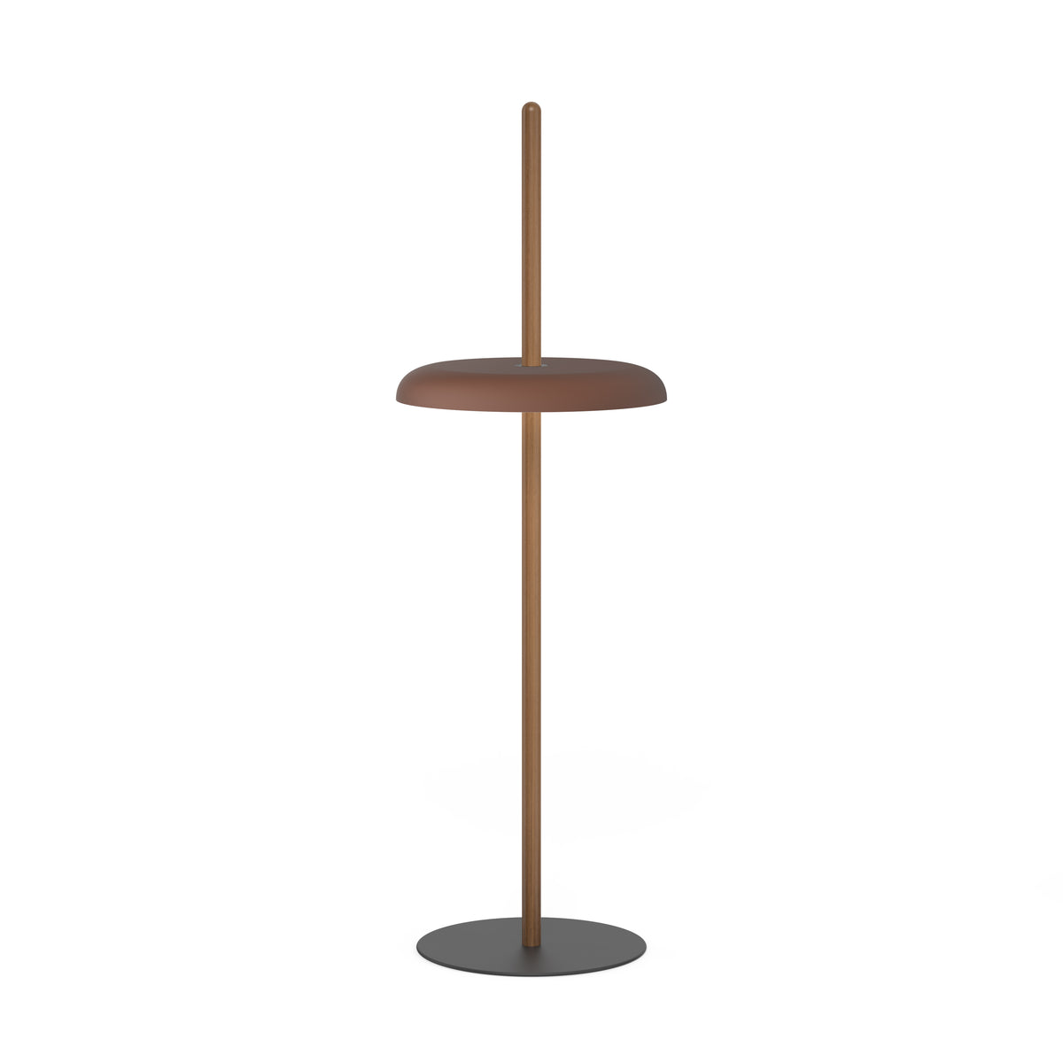 Pablo Nivél Cordless LED Floor Lamp in Walnut, Espresso