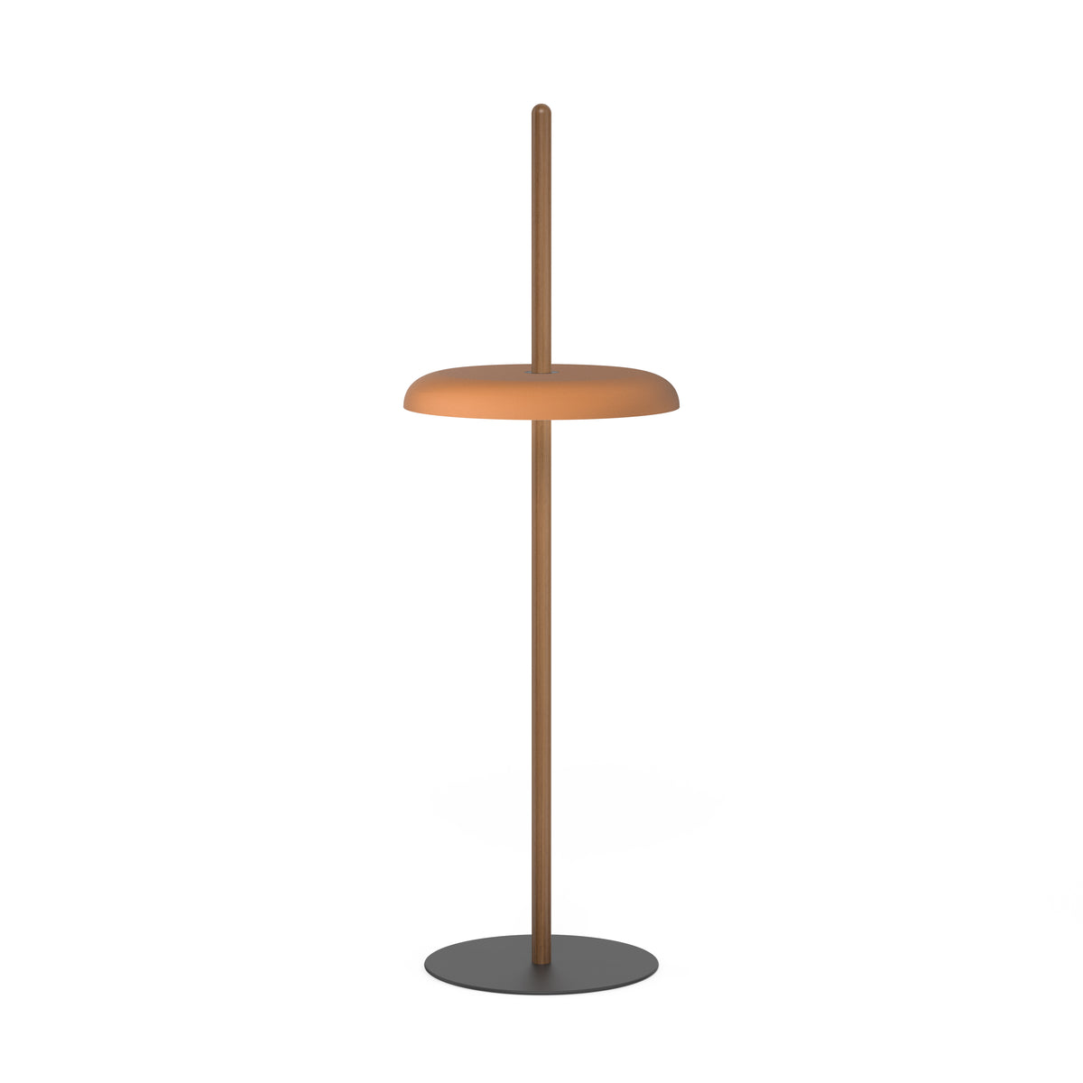 Pablo Nivél Cordless LED Floor Lamp in Walnut, Terracotta
