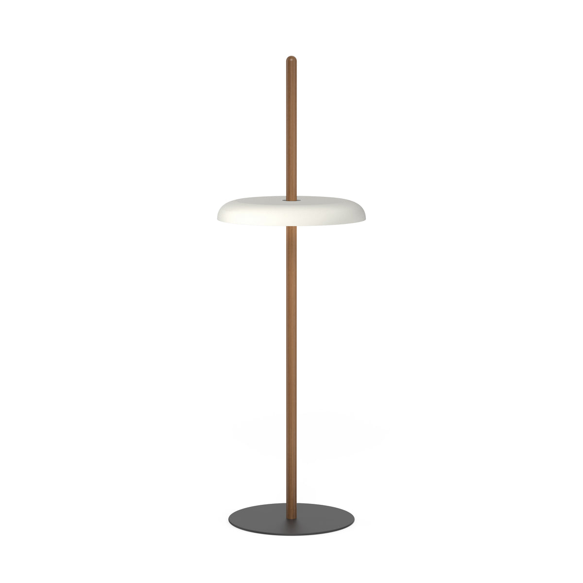 Pablo Nivél Cordless LED Floor Lamp in Walnut, White