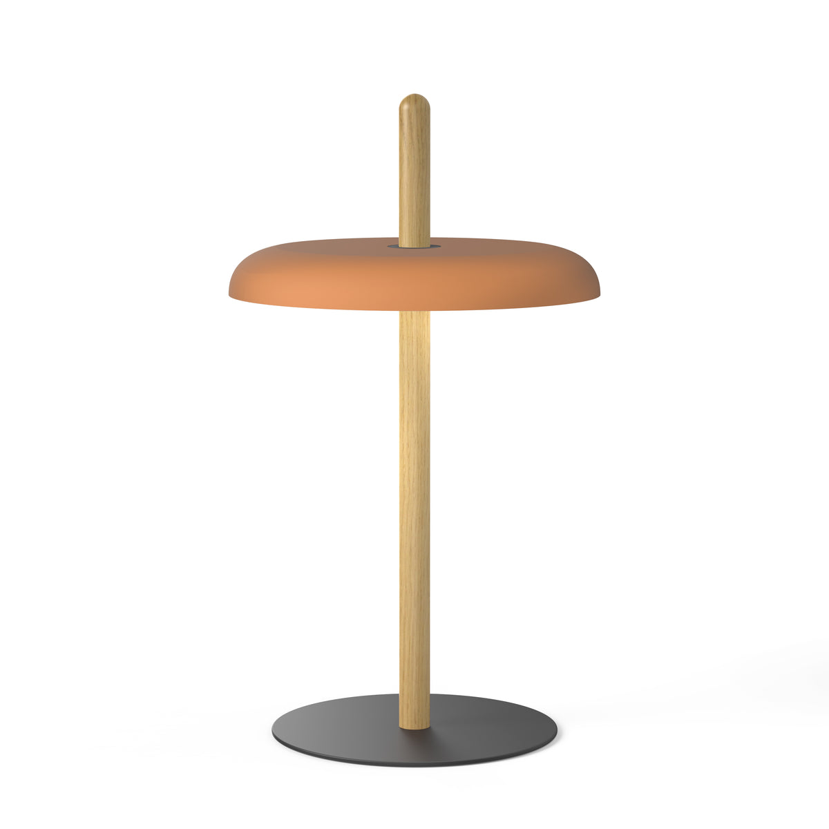 Pablo Nivél Cordless LED Table Lamp in Oak, Terracotta