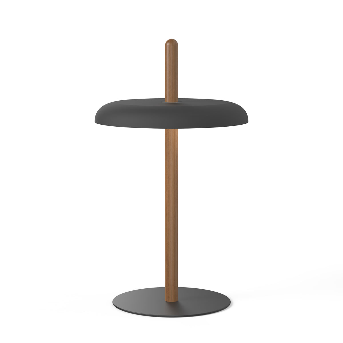 Pablo Nivél Cordless LED Table Lamp in Walnut, Black