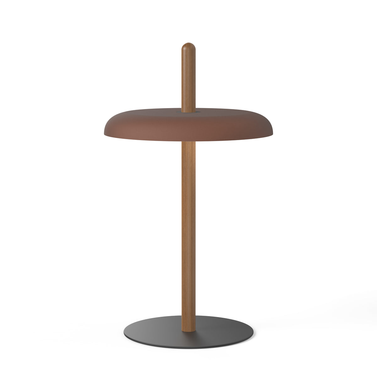 Pablo Nivél Cordless LED Table Lamp in Walnut, Espresso