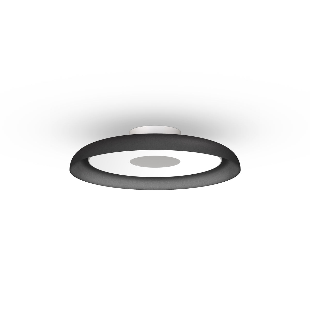 Pablo Nivél LED Flush Mount Ceiling & Wall Light in 15" Black
