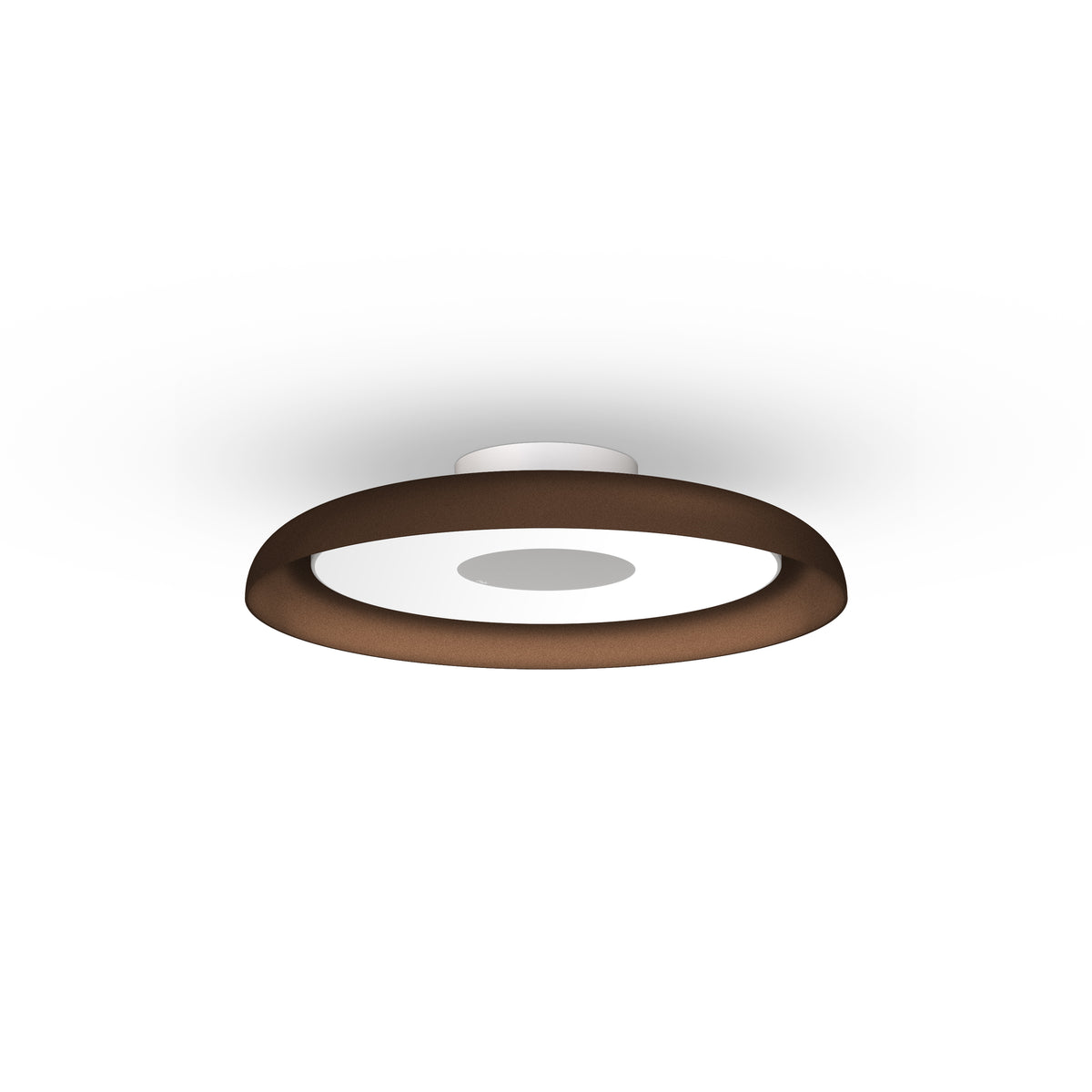 Pablo Nivél LED Flush Mount Ceiling & Wall Light in 15" Espresso