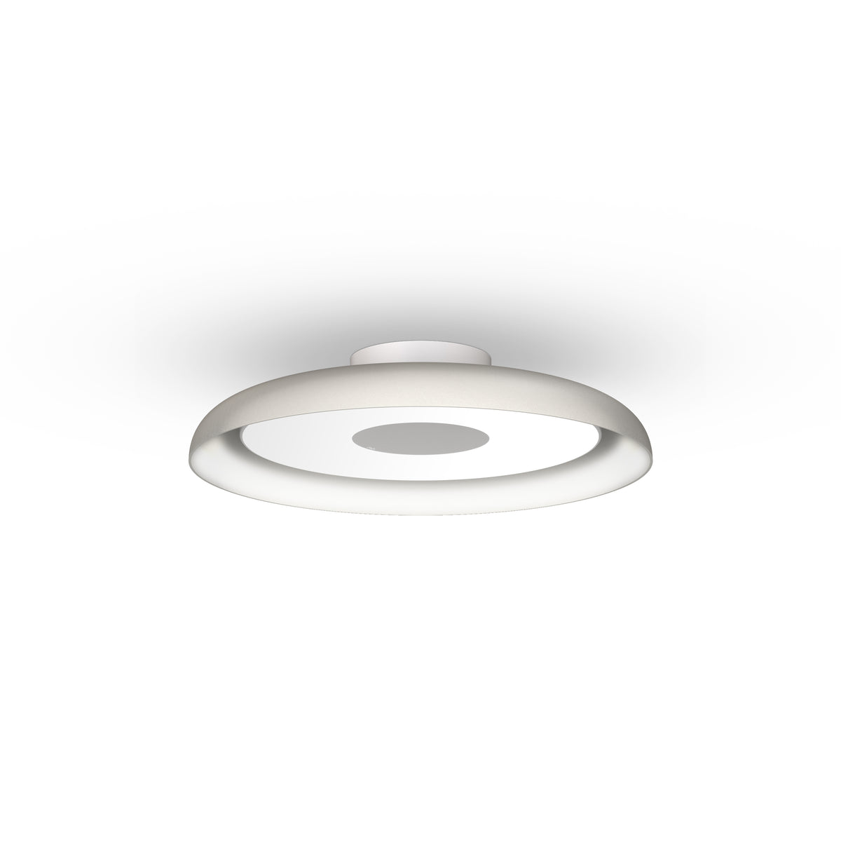 Pablo Nivél LED Flush Mount Ceiling & Wall Light in 15" White