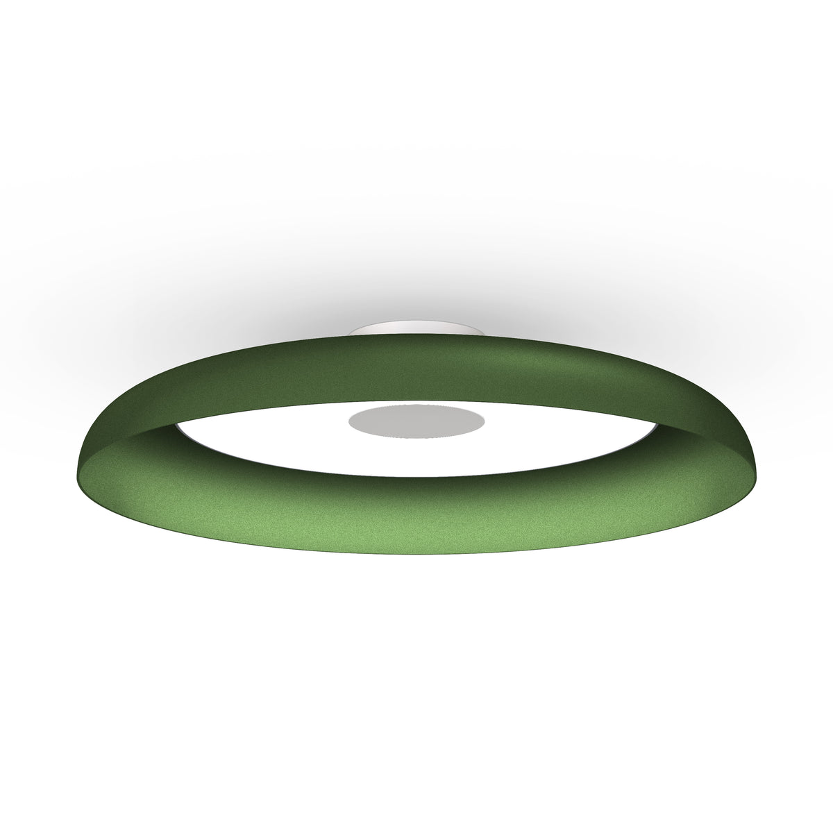 Pablo Nivél LED Flush Mount Ceiling & Wall Light in 22" Forest Green