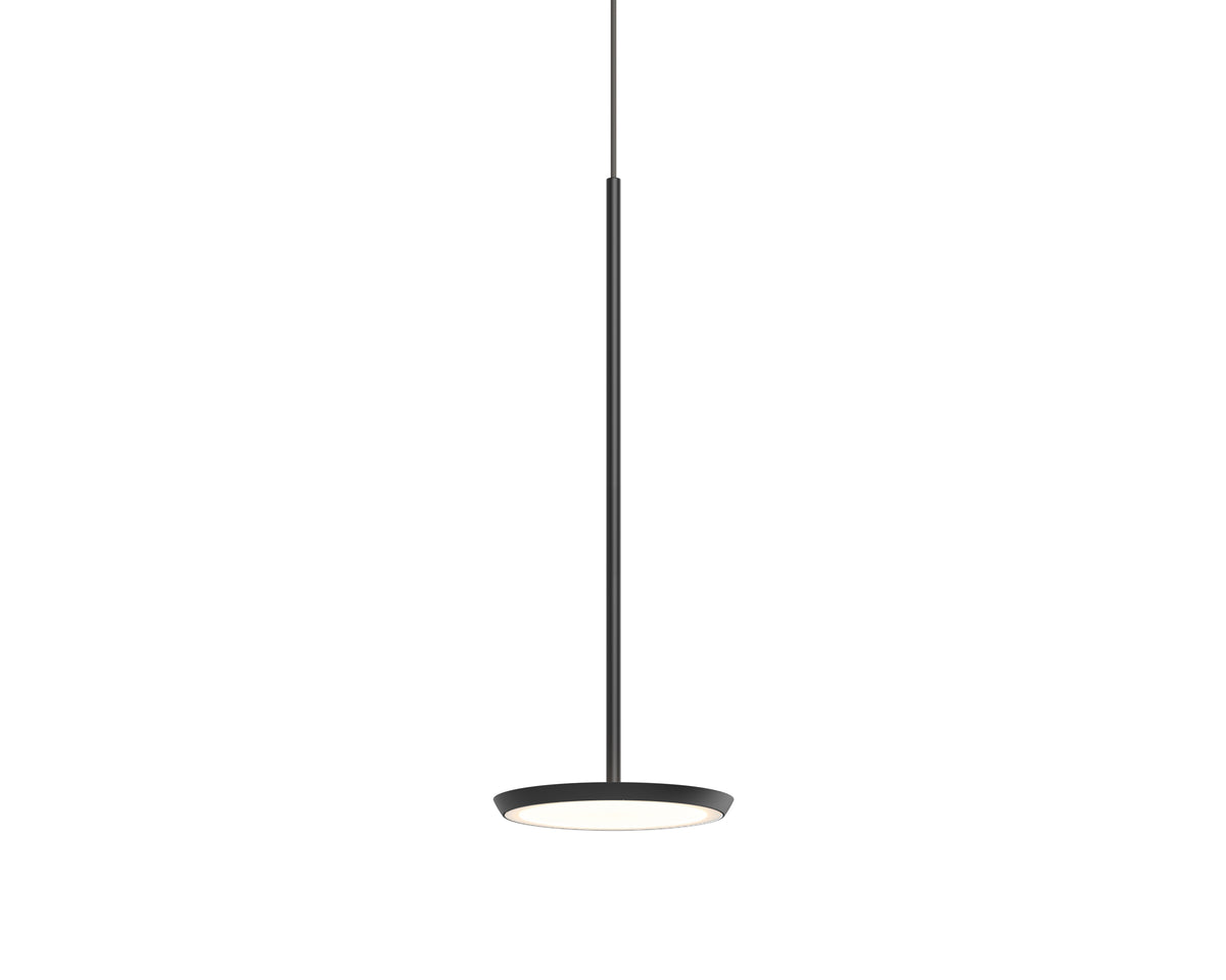 Pablo Sky Solo LED Pendant in Matte Black