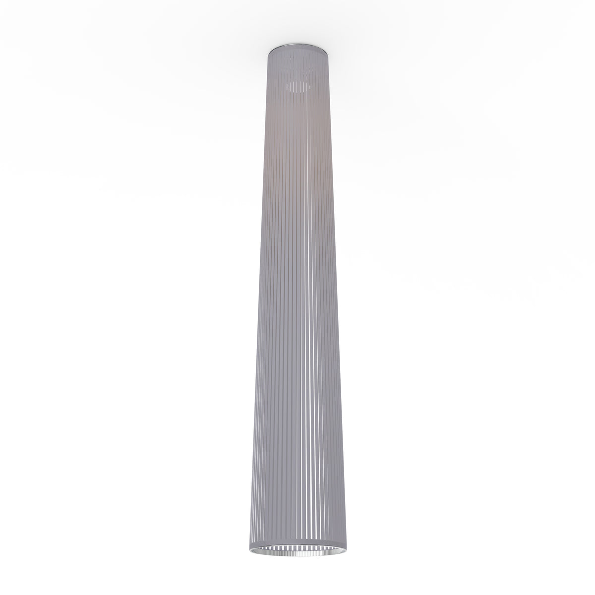 Pablo Solis Flush Mount in 72" H x 13" D, Silver