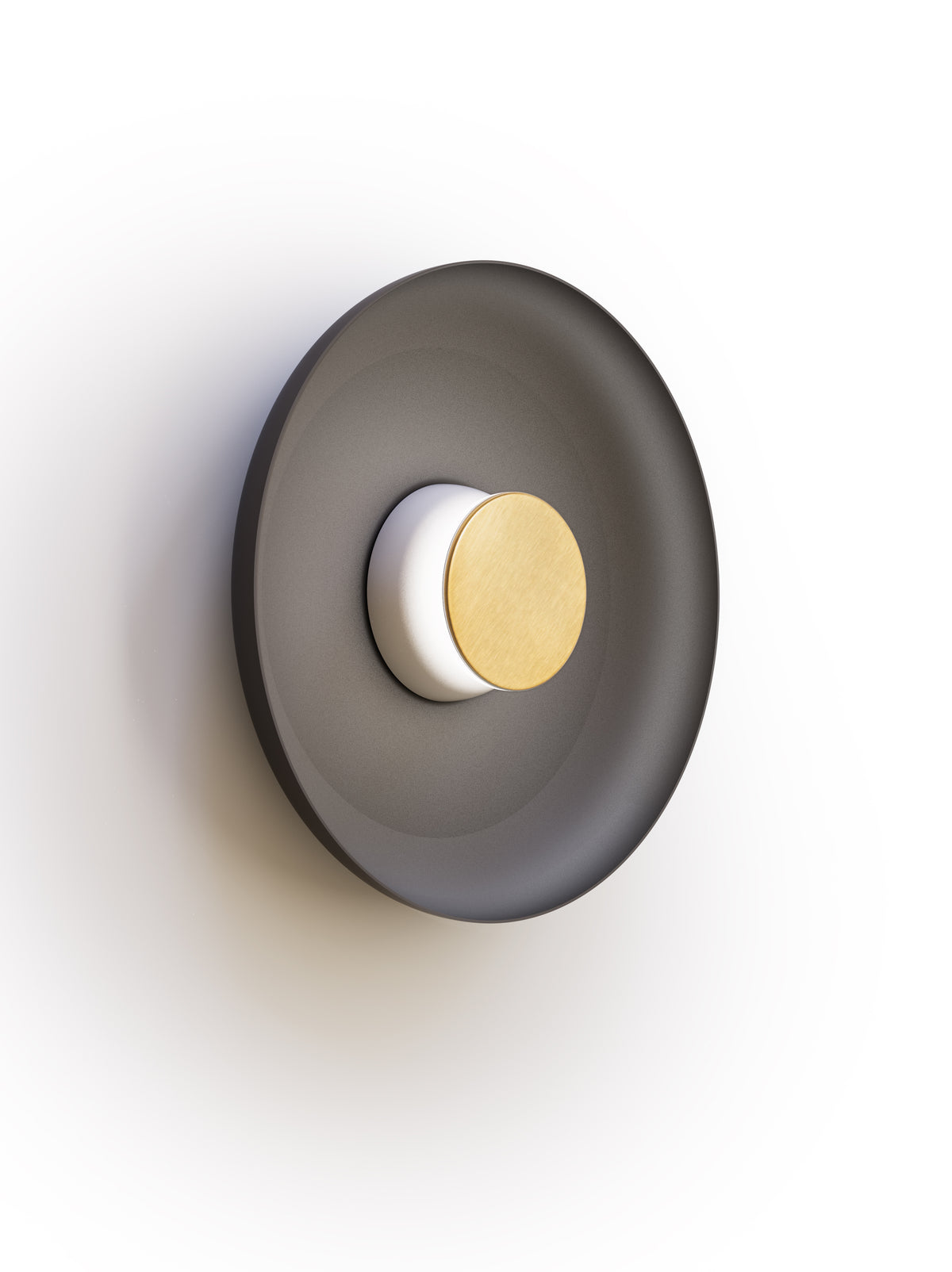 Pablo Totem Sconce Metal LED Wall Light in 15", White, Black, Brass