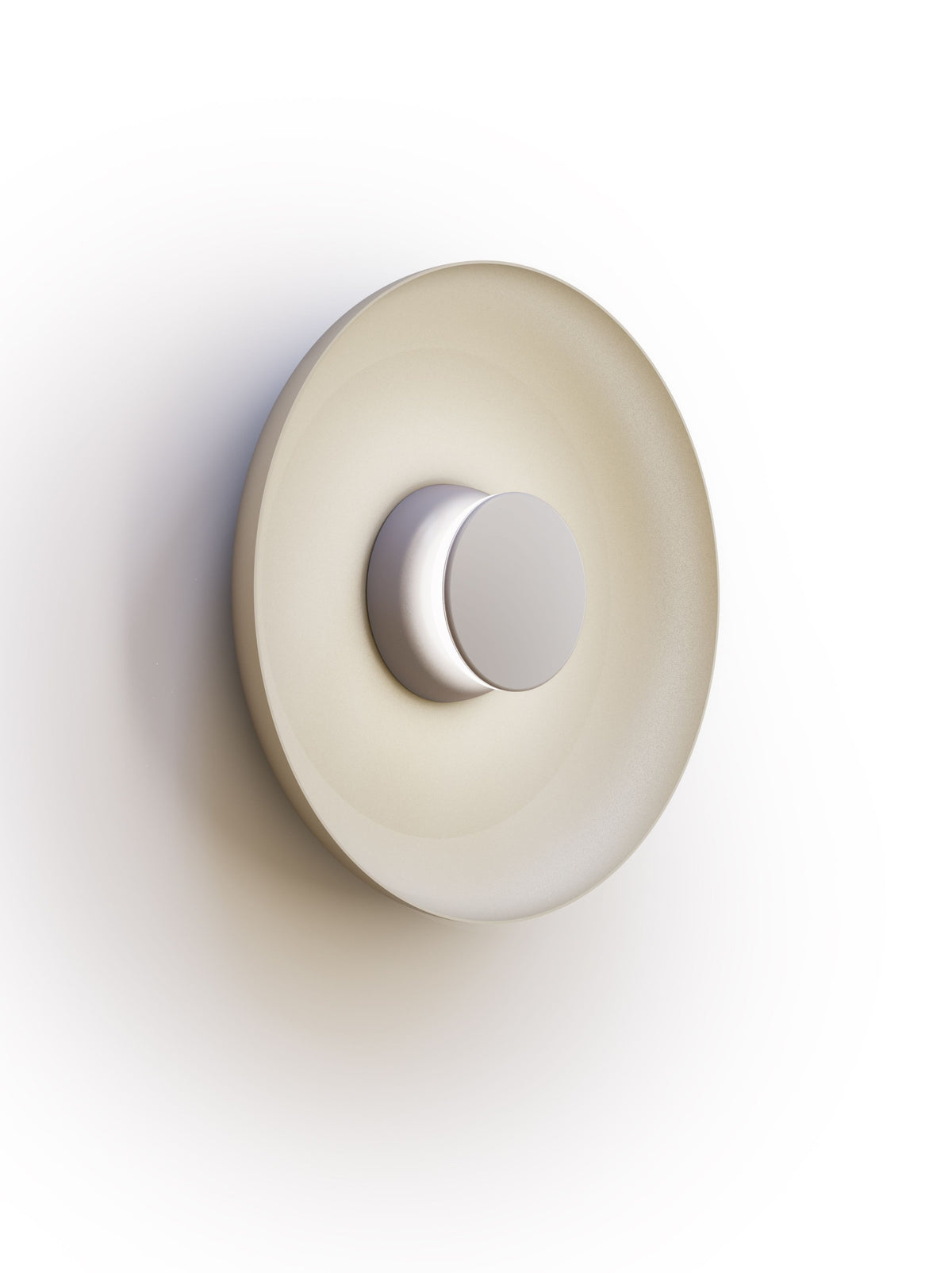 Pablo Totem Sconce Metal LED Wall Light in 15", White, Grey, Grey