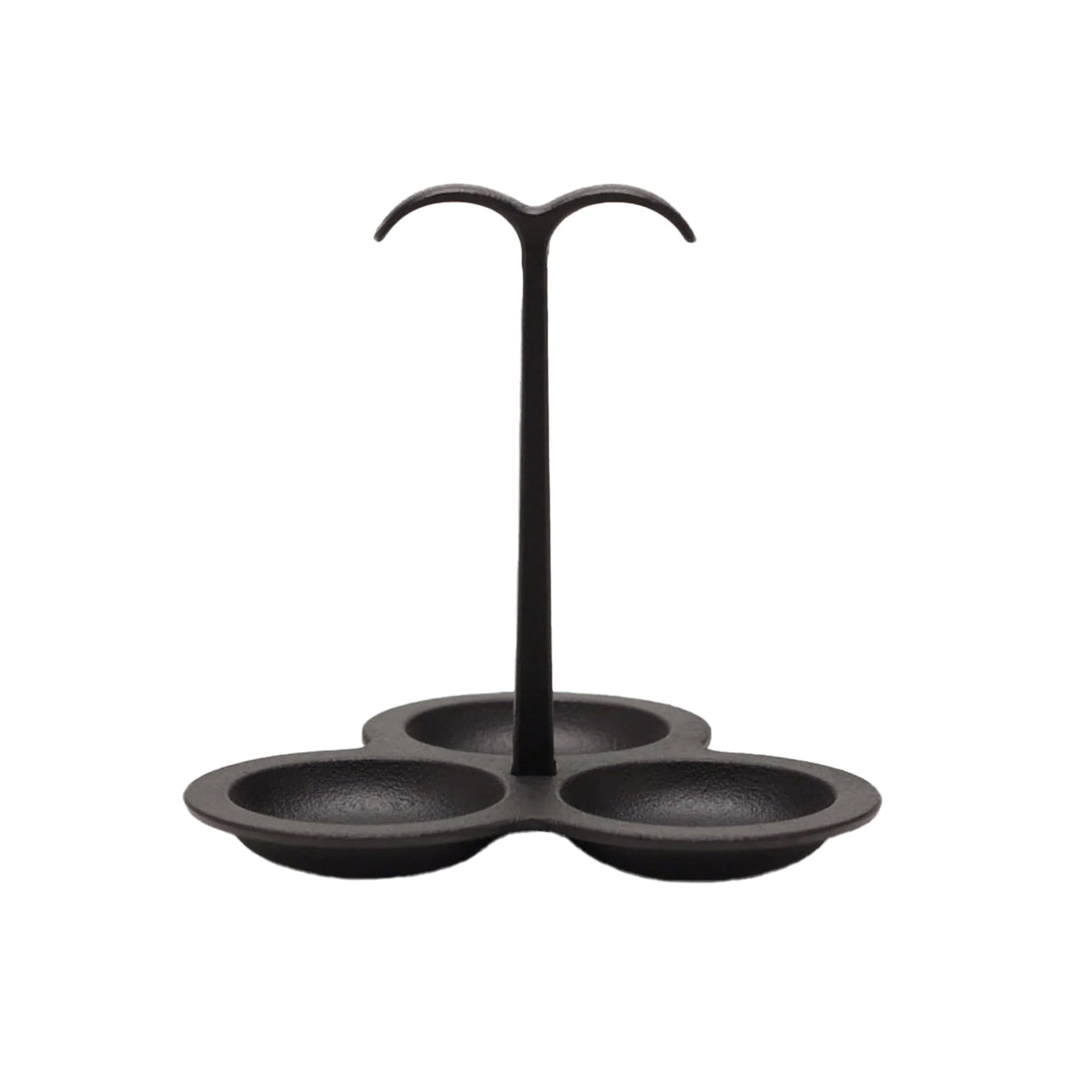 Oigen Palma Cast Iron Spice Container – side view on white