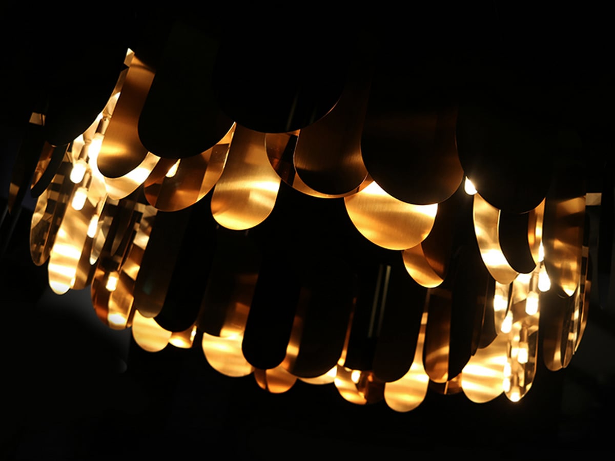 Innermost Panel 75 chandelier by Steve Jones – view (4)