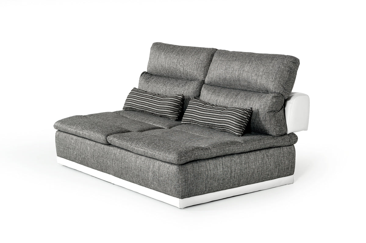 Armless Loveseat B