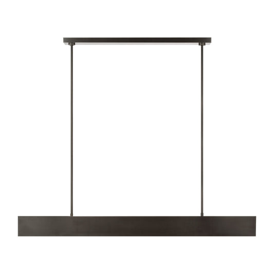 Pench 54 Tapered Brass Dimmable LED Chandelier by Visual & Comfort & Co