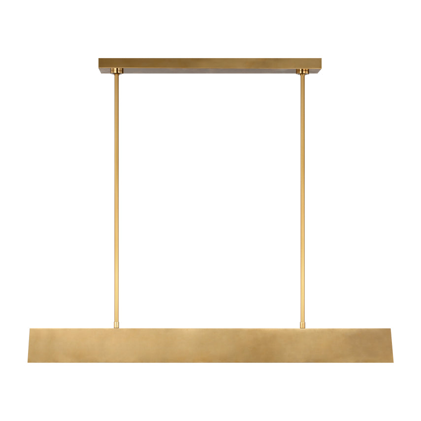 Pench 42 LED Linear Chandelier Dining Kitchen by Visual & Comfort & Co