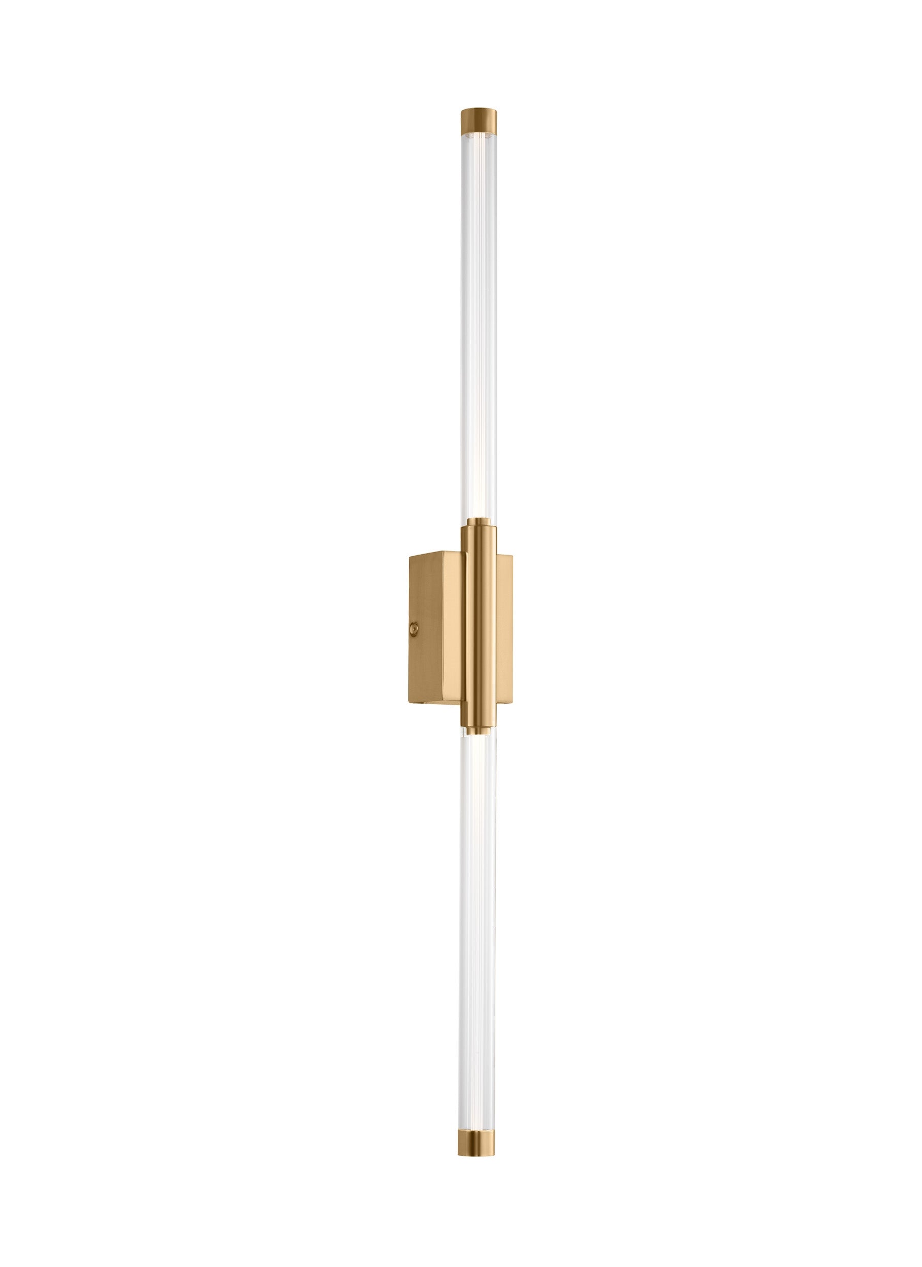 Visual Comfort Phobos 2 Light Wall Sconce 700Wsphb33 Modern Lighting Brass Glass Polished Nickel
