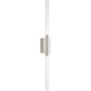 Visual Comfort Phobos 2 Light Wall Sconce 700Wsphb33 Modern Lighting Brass Glass 