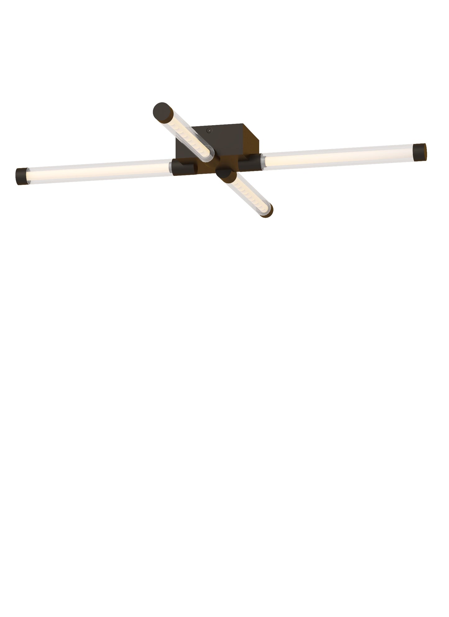 Visual Comfort Phobos 28 Inch Wide Geometric Flush Mount 