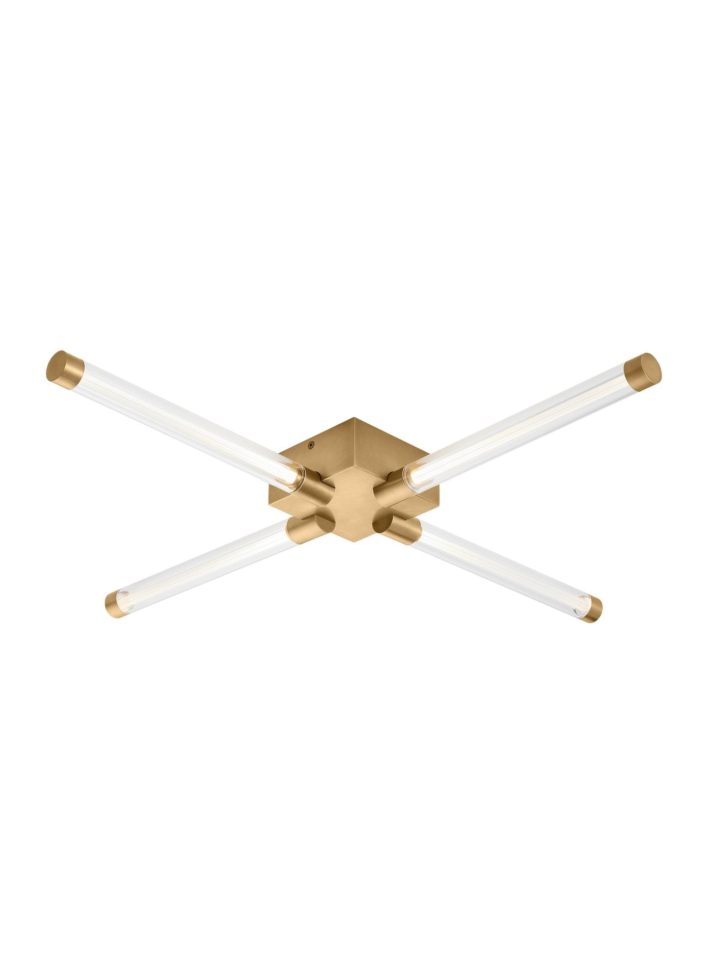 Visual Comfort Phobos 28 Inch Wide Geometric Flush Mount 