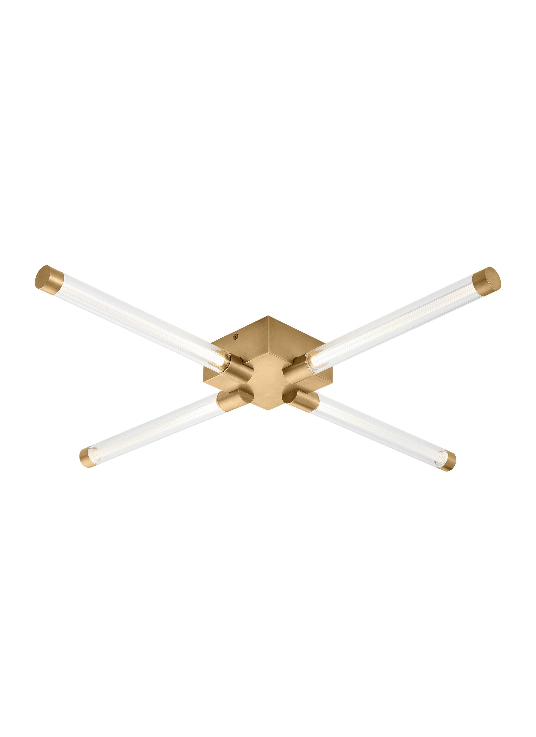 Visual Comfort Phobos 28 Inch Wide Geometric Flush Mount 