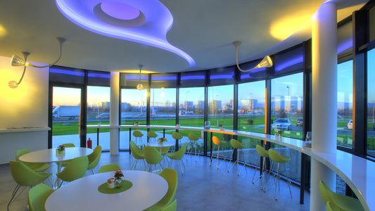 Artemide Pipe Pendant Light in a room setting