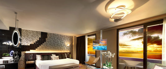 Artemide Pirce Ceiling Light in a room setting