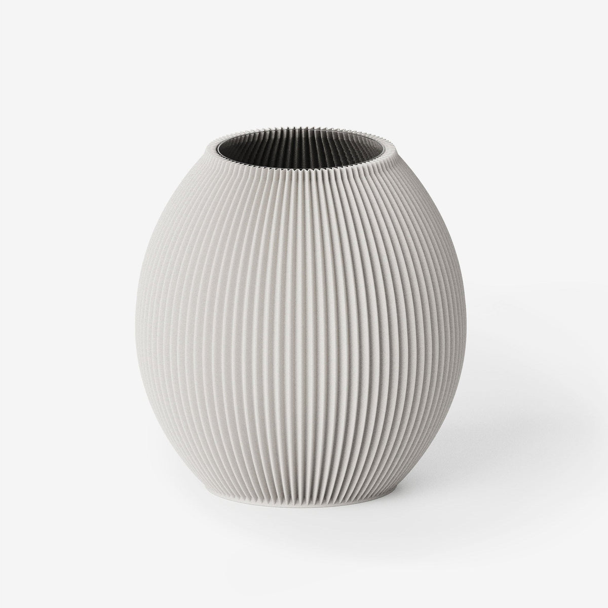 recozy Poke 2 Vase in Moonlight Grey – 3D-printed vase, photo 3