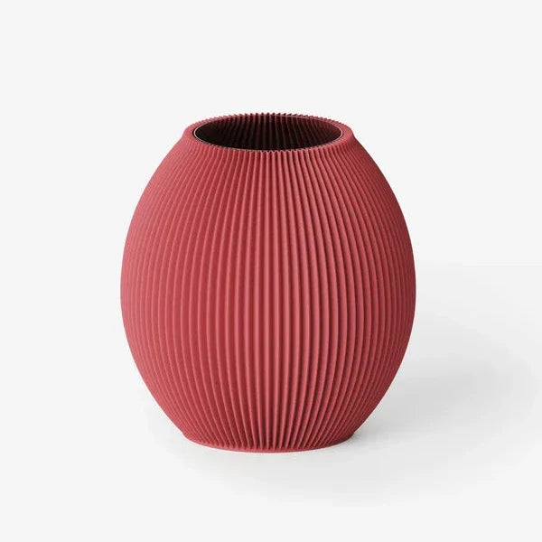 recozy Poke 2 Vase in Ruby Red – 3D-printed vase, photo 6