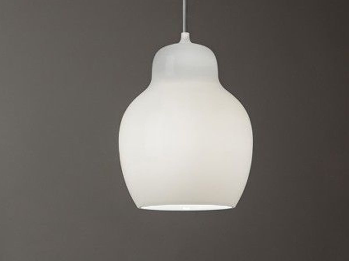 Innermost Pomelo opal glass pendant by Stone Designs – close-up of the glass