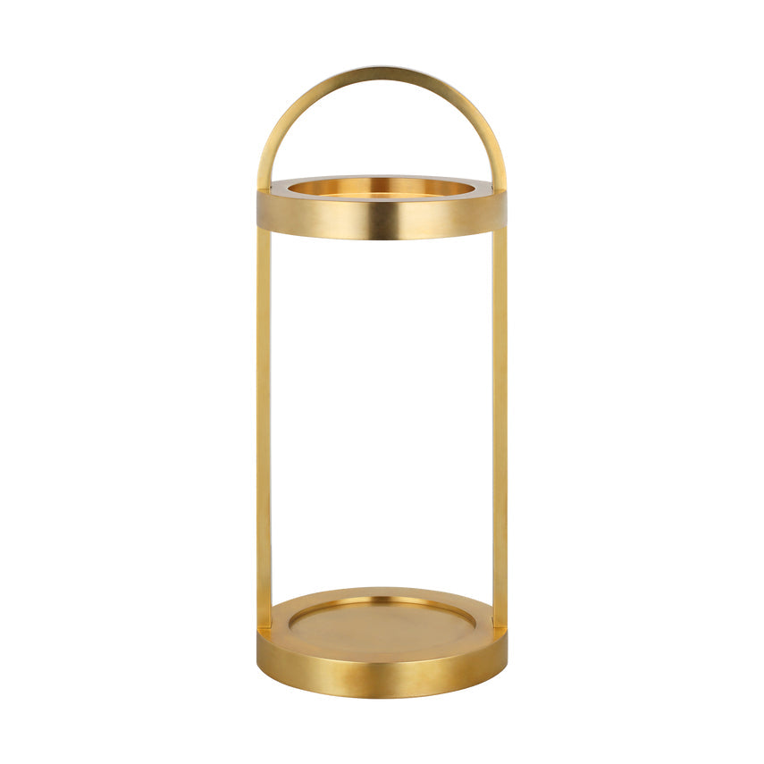 Cerne 17-inch Bronze Brass Portable Table by Visual & Comfort & Co