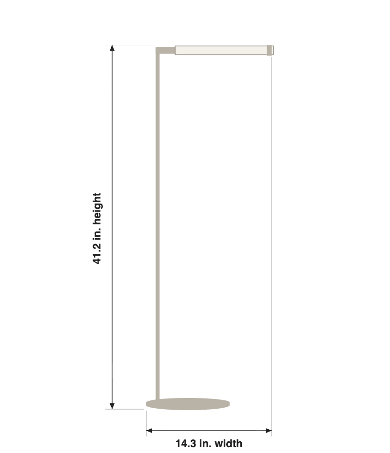 Visual Comfort Poza 41 Floor Lamp – view 4