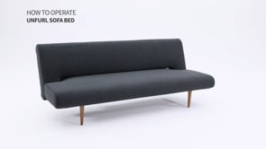 Innovation Living Unfurl Sofa Bed conversion video