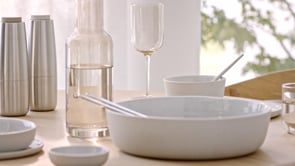 blomus FUUM Smoke Crystal Champagne Coupes 10 oz, Set of 4 – official blomus film
