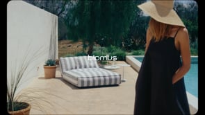 blomus STAY Convertible Outdoor Daybed, 47 x 75 in – official blomus film (2)