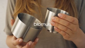 blomus MAKOTO Steel Double-Wall Cups, Set of 2 – Lasting quality: MAKOTO STEEL film by blomus