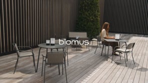 blomus YUA Outdoor Bistro Table, Round or Square – official blomus film (2)